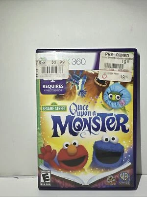 Sesame Street: Once Upon a Monster (Microsoft Xbox 360, 2011) - Image 1 of 4