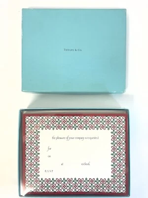 Tiffany & Co праздник пригласить конфеты трости границы редкая коробка набор из 25 новый винтажный 1994 - Изображение 1 из 4