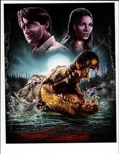 LAKE PLACID Zobie Art Print 8x10 BRIDGET FONDA Bill Pullman MAX CAVE artist - Picture 1 of 1