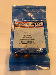 AMERICAN TORCH TIP 8-7506 PLASMA GOUGING TIP 1 PACK OF 5 - Picture 1 of 1