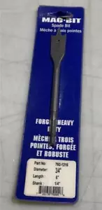 Mag-Bit 792-1216 3/4" x 6" Spade bit - Picture 1 of 1