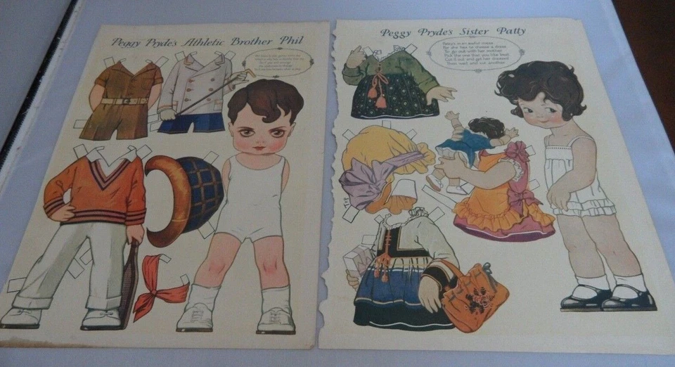 PEGGY PRYDE'S BROTHER PATTY & ATHLETIC BRO. PHIL 2 PÁGINAS ABRIL Y MAYO 1926 (aa) Foto 1 de 1