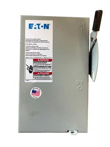 Eaton DG321UGB General Duty Safety Switch 30A 3 Pole 240V non-fusible - Bild 1 von 7
