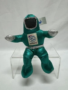 Intel Inside 1997 Pentium II Green Moon Bunny Space People 4" Keychain Figure - Picture 1 of 7