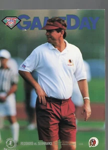 Washington Redskins Seattle Seahawks Sept 4 1994 Gameday Program a5 - Picture 1 of 6