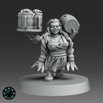 serveuse naine Fantasy Football - Imagen 1 de 2