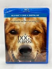A Dog's Purpose (Blu-ray/DVD 2017)   FREE SHIPPING IN CANADA