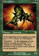 Chlorophant ~ Lightly Played Odyssey MTG Magic UltimateMTG Green Card
