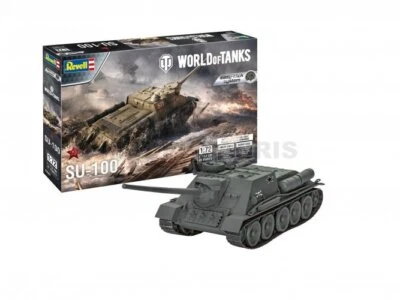 REVELL 03507 1/72 World of Tanks: SU-100 (Easy-Click System) - Immagine 1 di 4