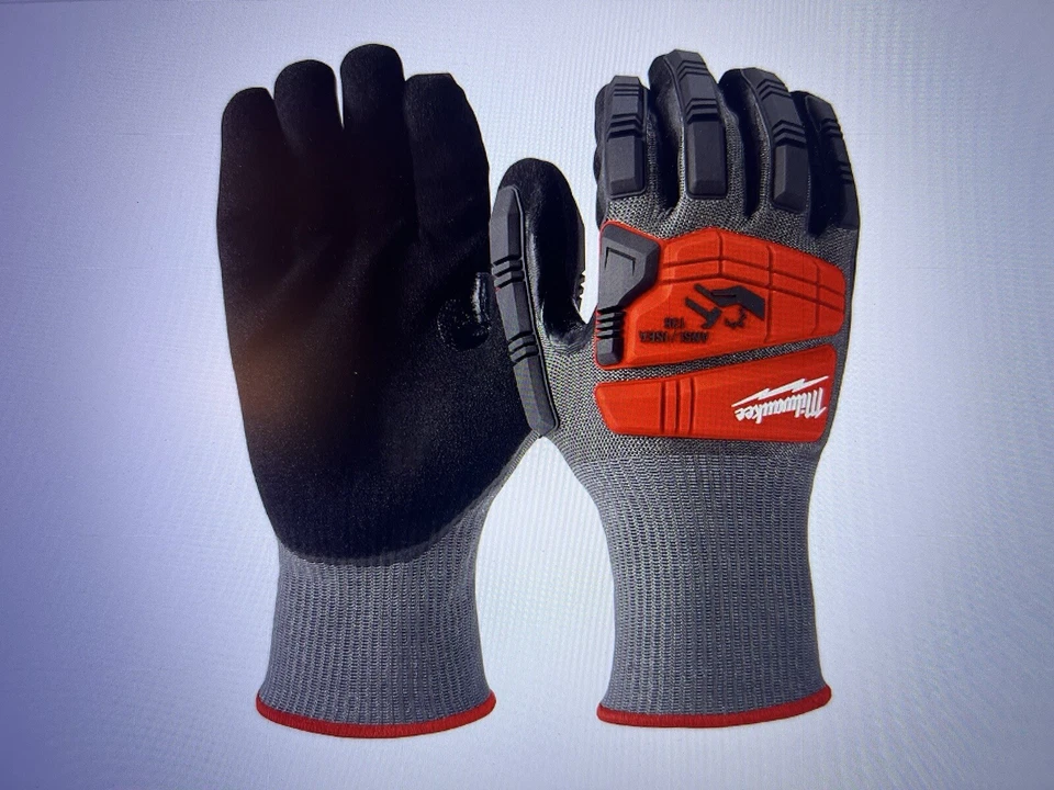Guantes de nitrilo Milwaukee 48-22-8982 corte de impacto nivel 5 - grandes Foto 1 de 1