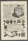1905 GIBSON GIRL PILLOW TOP Magazine AD ~ BOHN SYPHON Refrigerator/RAILROAD CARS