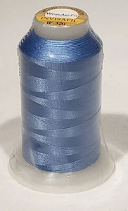 InvisaFil 100wt cottonized poly Thread solid colors 2734 yd spool WonderFil - Picture 1 of 36