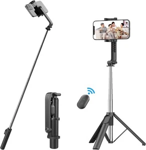40" Selfie Stick Tripod With Wireless Remote, iPhone and Android Extendable-New - Picture 1 of 5
