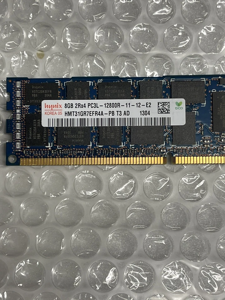 Hynix, M, Dataram, Samsung memory ram ddr3 (8gb X 8) 10600R / 12800R - Image 1 of 4