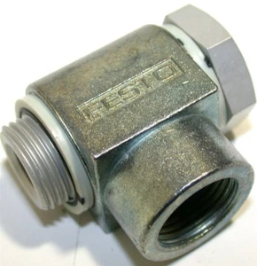 bis 25 neue Festo L-JK-3/8 Winkel Druckluftleitung Verbinder Fittinge 4947 - Bild 1 von 2