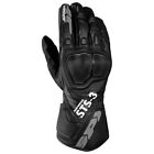 Handschuh Leder Spidi Sts-3 Schwarz Genehmigt Frankreich Spidi Größe M