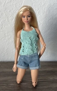 Barbie doll. Knitted Top! Handmade - Picture 1 of 4