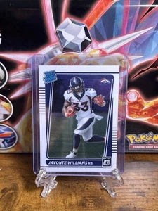 2021 Panini Donruss Optic - Rated Rookie Javonte Williams #215 (RC) - Picture 1 of 2