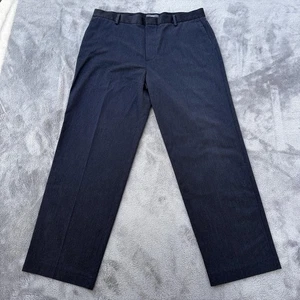Dockers Pants Mens 38x32 Navy Blue Classic Fit D3 Dress Chino Iron Free Khaki - Picture 1 of 9