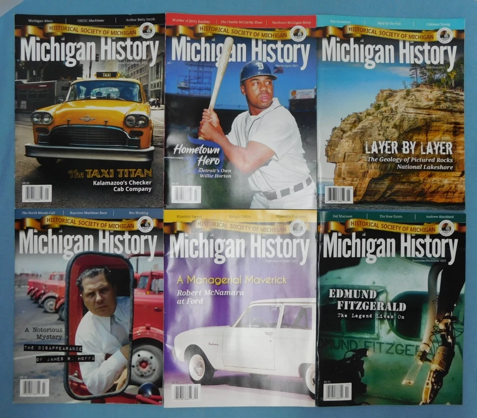 MICHIGAN HISTORY MAGAZINE ~ 6 of 6 issues -- year 2025 (all excellent condition) - Image 1 of 4