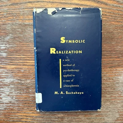 Symbolic Realization by M.A. Sechehaye 1960 Psychology Hardcover GOOD - Image 1 of 4