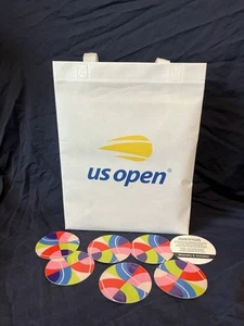 US OPEN Tennis Championship Tote Bag With stickers - Picture 1 of 6