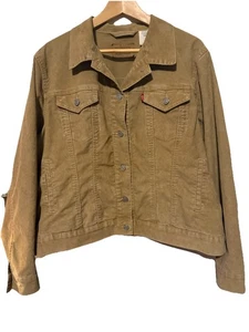 Vintage Levi’s Men’s 2X Corduroy Trucker Jacket Button Front Pocket - Picture 1 of 11