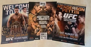 UFC 18x24 Poster Lot 3 Showtime Pettis Dos Anjos Whittaker Romero 164 185 225 - Bild 1 von 4
