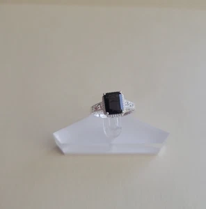 Brasilianischer Rauchquarz 925 Sterling Silber Solitär Ring (Größe 8) 3,25 cts - Bild 1 von 4