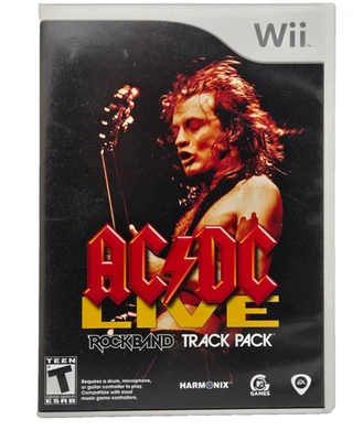 AC/DC Live Rock Band Track Pack - Wii Standard Edition - Great Condition Tested - Image 1 of 4