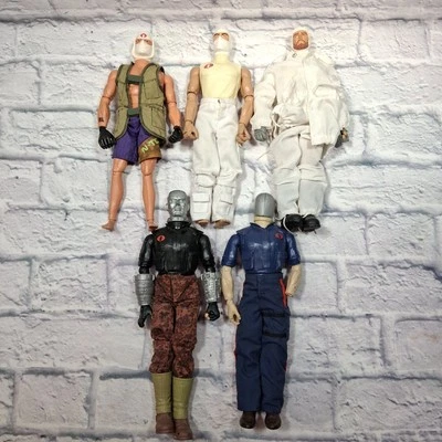 G.I. 1996 LOTE DE 5 FIGURAS JOE PAWTUCKET 12" DE COLECCIÓN GI JOE ARAH Foto 1 de 4