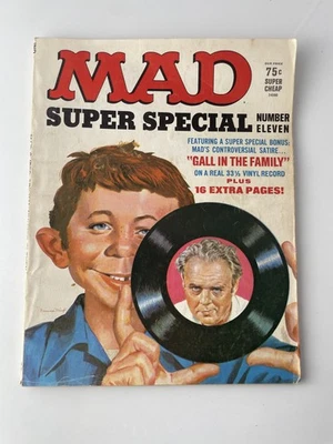 Vintage MAD Magazine Super Special No 11 1973 Satire Comic Alfred E Neuman - Image 1 of 4