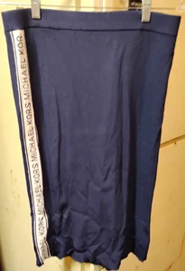 Michael Kors Women's Logo Jacquard Pencil Skirt Waist 28" M - Picture 1 of 3
