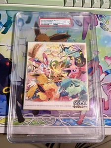 2019 Pokémon my151 Eeveelutions Shikishi Art Board PSA 8 - Picture 1 of 1