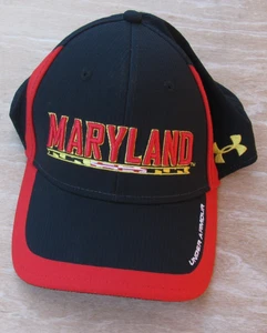 MARYLAND TERRAPINS UNDER ARMOUR HAT CAP FITTED SIZE M/L MEDIUM LARGE TERPS NEW - Picture 1 of 5