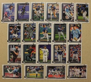2025 Topps Tampa Bay Rays Team Set - All team cards from series 1 & 2 - Picture 1 of 1