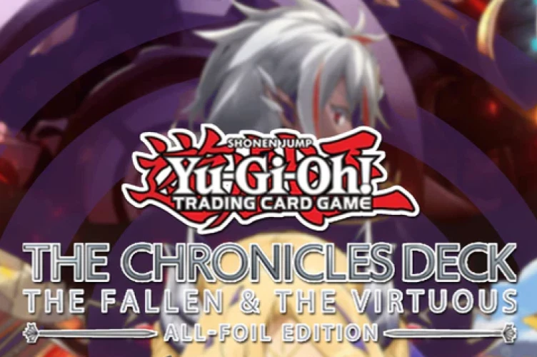 YuGiOh  The Chronicles Deck The Fallen & The Virtuous CH01 Ultra / Secret Rares - Image 1 of 3
