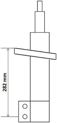 Amortiguador Eje delantero Espiga arriba 3348085 KYB para CITROËN PEUGEOT TOYOTA - Imagen 1 de 4