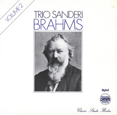 Classic Studio/Teldec DMM BRAHMS Piano Trio Op.101 Piano Trio in A TRIO SANDERI - Image 1 of 3