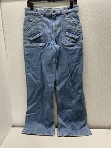 The Kooples Womens High Waisted Flare Jeans Size 31 x 31 Blue - Picture 1 of 12