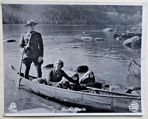 JEANETTE MacDONALD / NELSON EDDY 9x11 MGM WERBEFOTO ROSE-MARIE1936 GERMANY - Bild 1 von 3