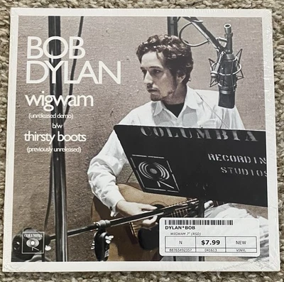 Bob Dylan-Wigwam 7'' SEALED Vinyl Colombia-88765492357 - Image 1 of 2