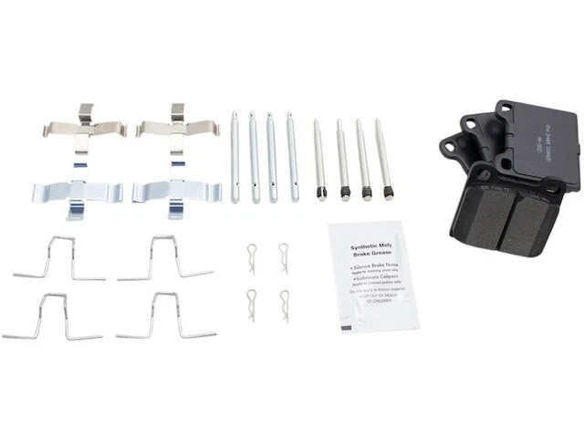 Juego de pastillas de freno traseras para Volvo S70 1998-2000 tracción delantera 1999 DS851XB pastillas de freno de cerámica Foto 1 de 1