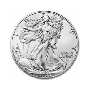 2022 American Eagle Silver Eagle Pièce de 1 $ 999 argent fin BU - En stock