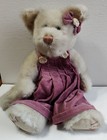 Kattelina Purrsley Boyds Bear Plush Cat Pink Jumper Retired