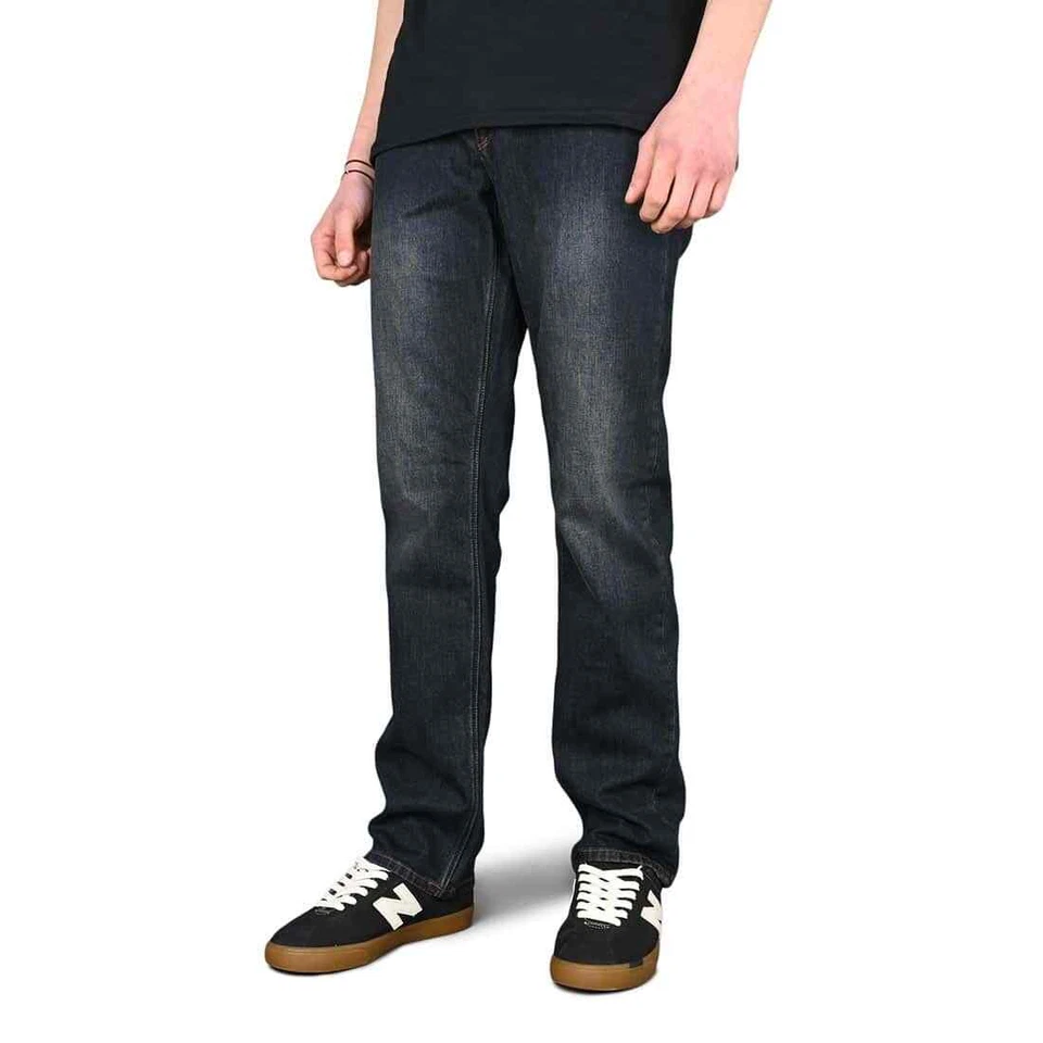 Volcom Solver Recto Vaqueros - Nuevo Azul Vintage - Imagen 1 de 4
