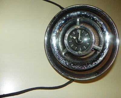 1953 1954 Pontiac Chieftain reloj y altavoz configuración Jager Watch Company Foto 1 de 4