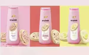 3x Dove X Crumbl Body Wash NEW 20oz - Confetti Cake, Strawberry Crumb, Lemon - Picture 1 of 4