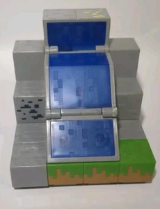 Minecraft Waterfall Wonder Cave Biome Collection Mattel 2016 - Picture 1 of 11