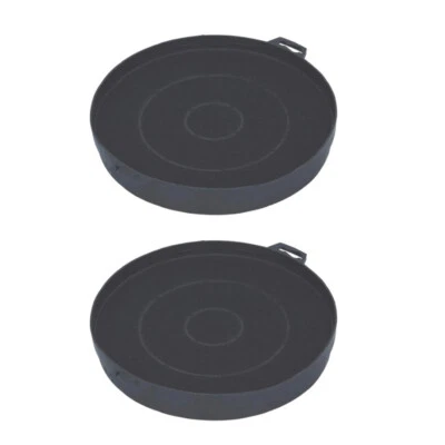 TRADE-SHOP 2x Aktivkohle-Filter Ø210mm für Zanussi, refsta, Electrolux Dunstabzugshaube